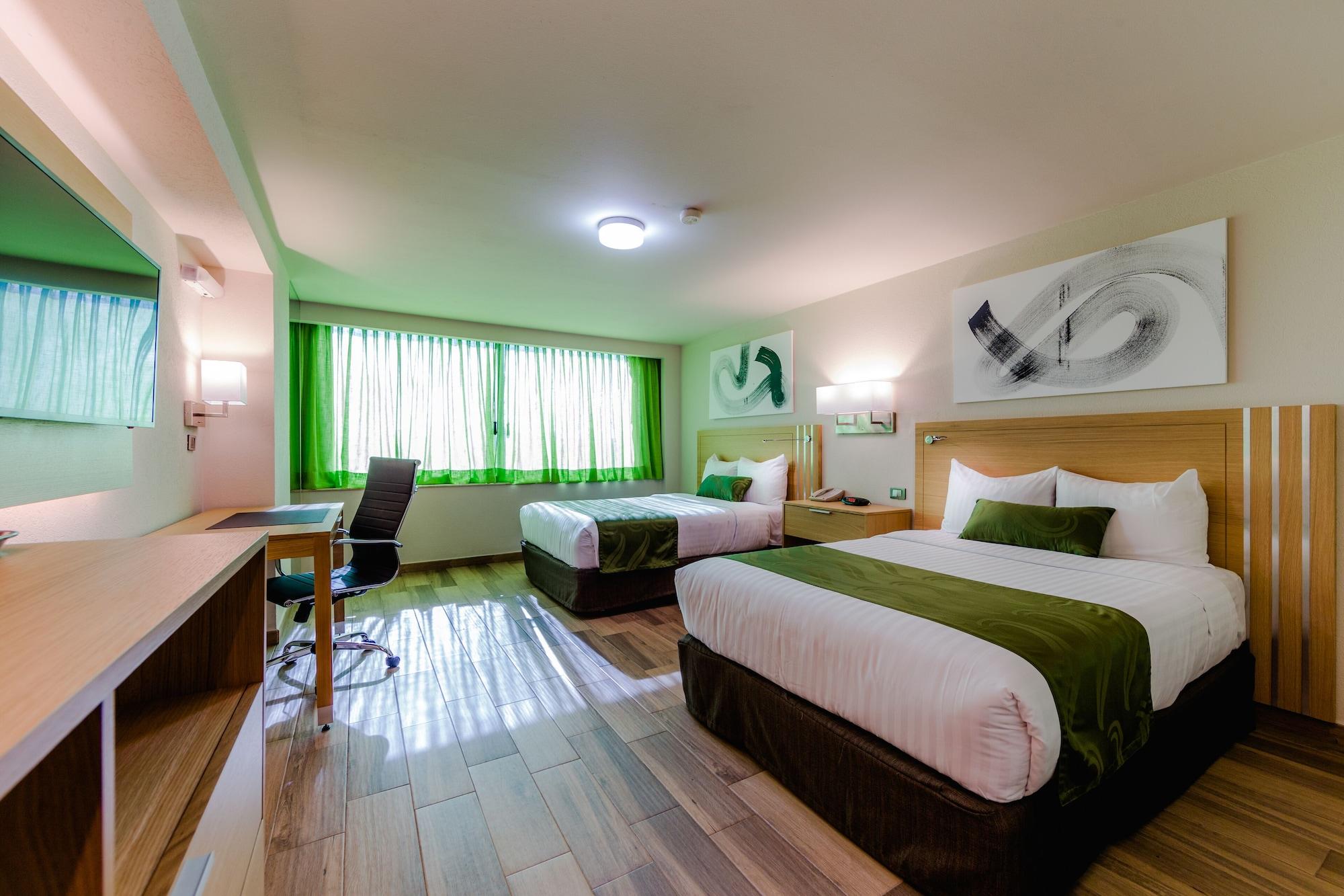 퀄리티 인 파추카 호텔 Pachuca 외부 사진 A typical room at the hotel