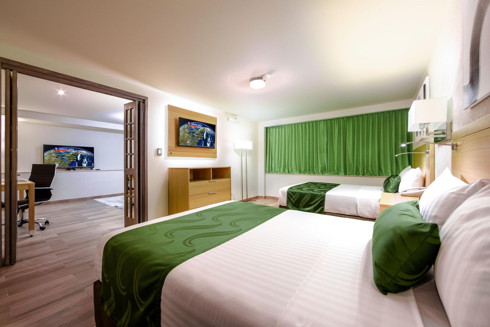 퀄리티 인 파추카 호텔 Pachuca 외부 사진 A typical hotel room