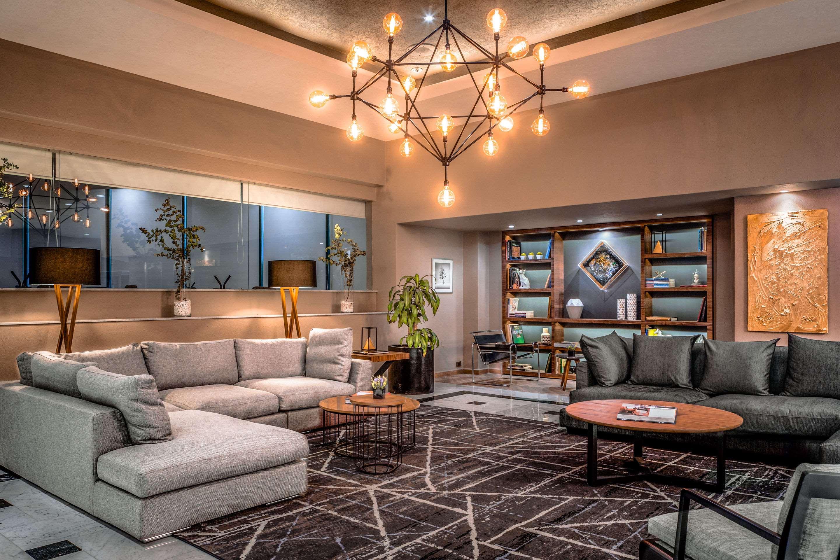 퀄리티 인 파추카 호텔 Pachuca 외부 사진 The lounge at the hotel